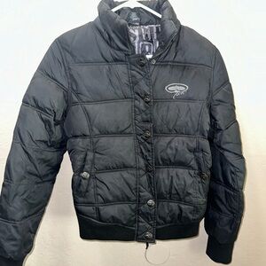 Stylish Black Puffer Jacket for Women